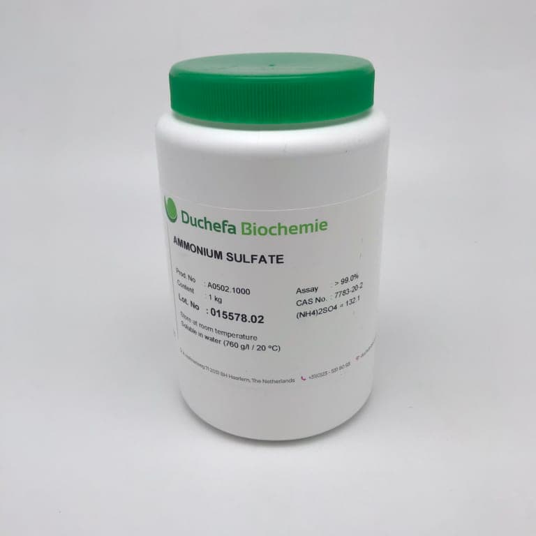 Ammonium Sulfate 99% (Chai 1KG Duchefa Cas 7783-20-2)
