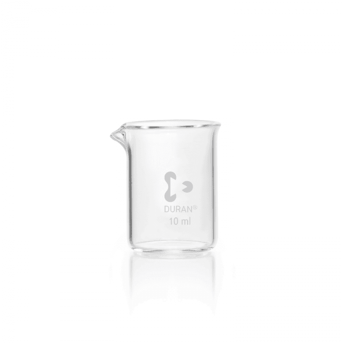 Cốc đốt thấp thành có mỏ - 1