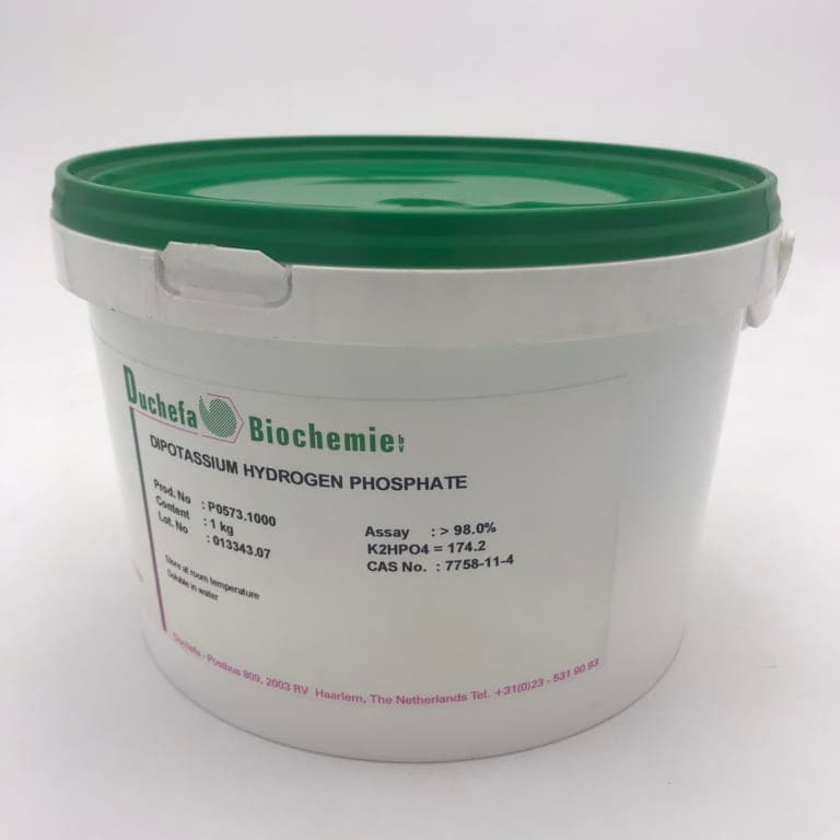 di-Potassium Hydrogen Phosphate (Duchefa Cas 7758-11-4)