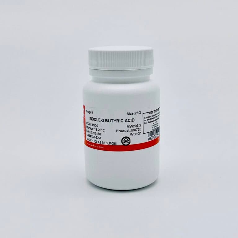 Indole-3 butyric acid (IBA Chai 25G Biobasic Cas 133-32-4)