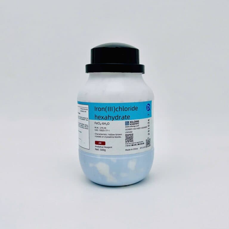 Iron (III) Chloride Hexahydrate 99% (FeCl3.6H2O AR Chai 500G Xilong