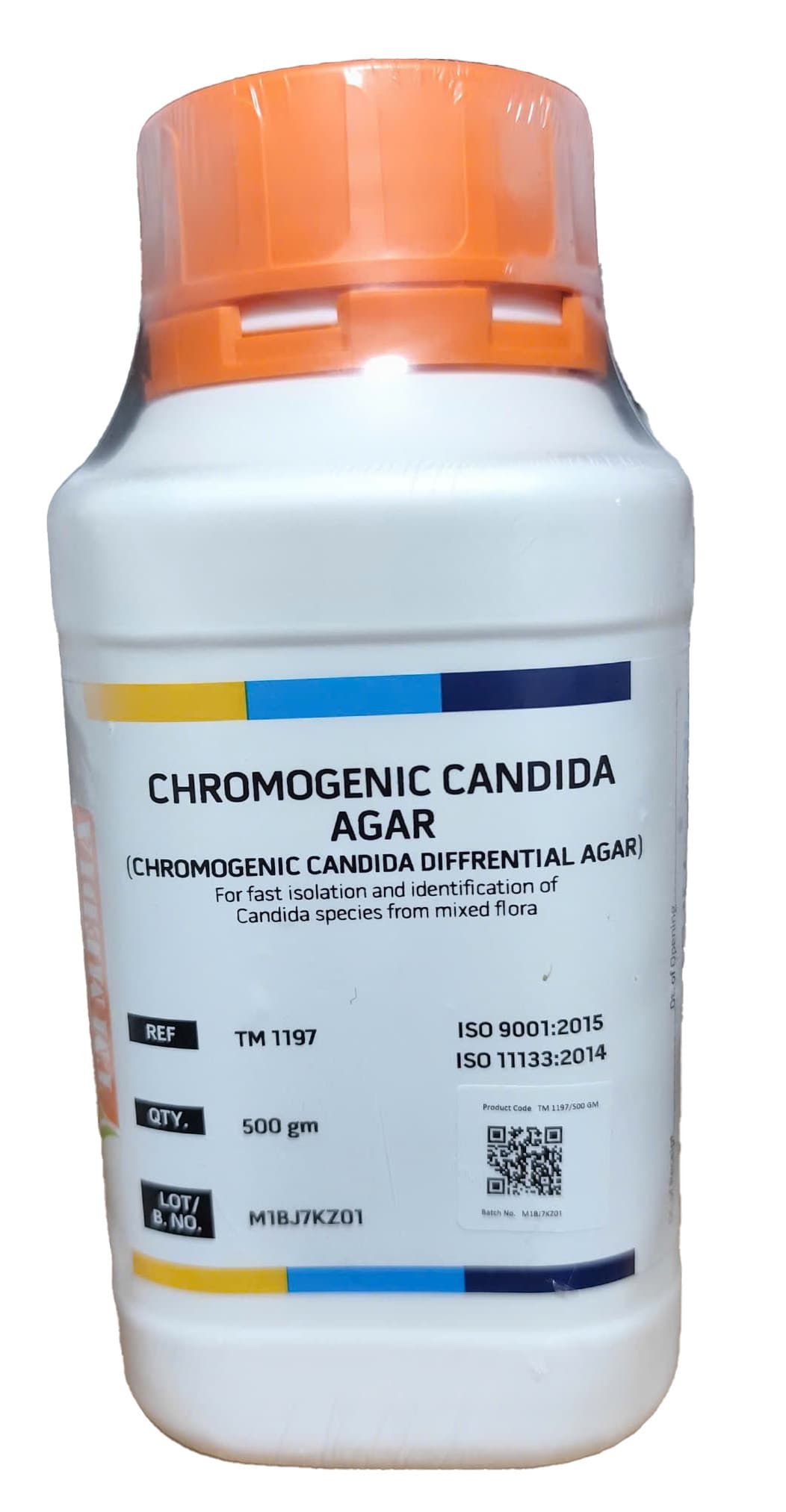 CHROMOGENIC CANDIDA AGAR (CHROMOGENIC CANDIDA DIFFERENTIAL AGAR) - 1